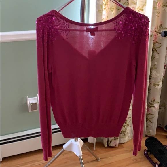 Pink sweater with sequin detail - Picture 3 of 4